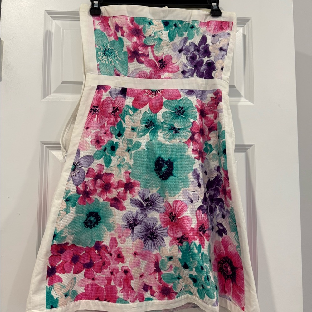 Laundry by Shelli Segal Tropical Print Dress | Strapless Summer Cocktail - Picture 2 of 7